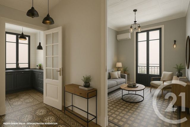 Appartement F4 à vendre BEAUSOLEIL