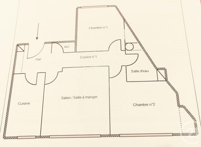Appartement à vendre - 3 pièces - 58.46 m2 - ROQUEBRUNE CAP MARTIN - 06 - PROVENCE-ALPES-COTE-D-AZUR - Century 21 Agence Molière