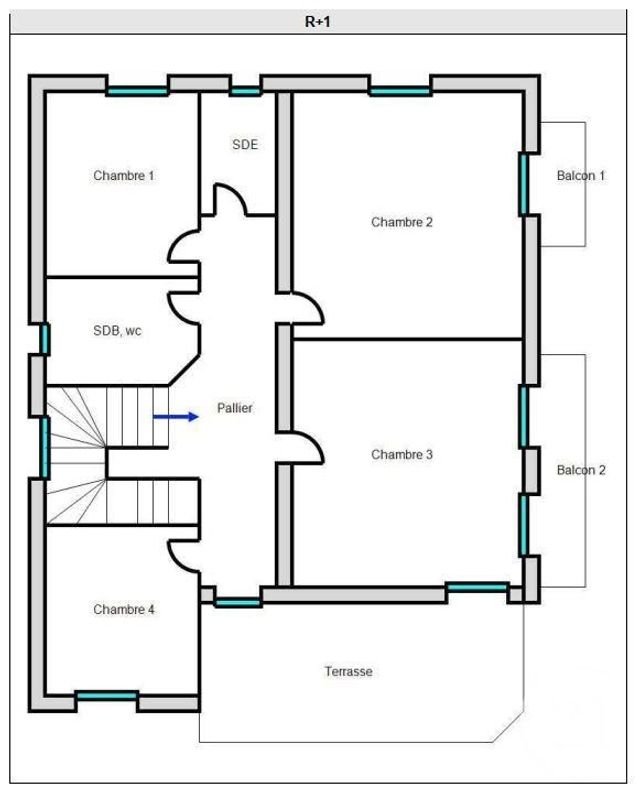 maison à louer - 7 pièces - 169.0 m2 - ROQUEBRUNE CAP MARTIN - 06 - PROVENCE-ALPES-COTE-D-AZUR - Century 21 Agence Molière