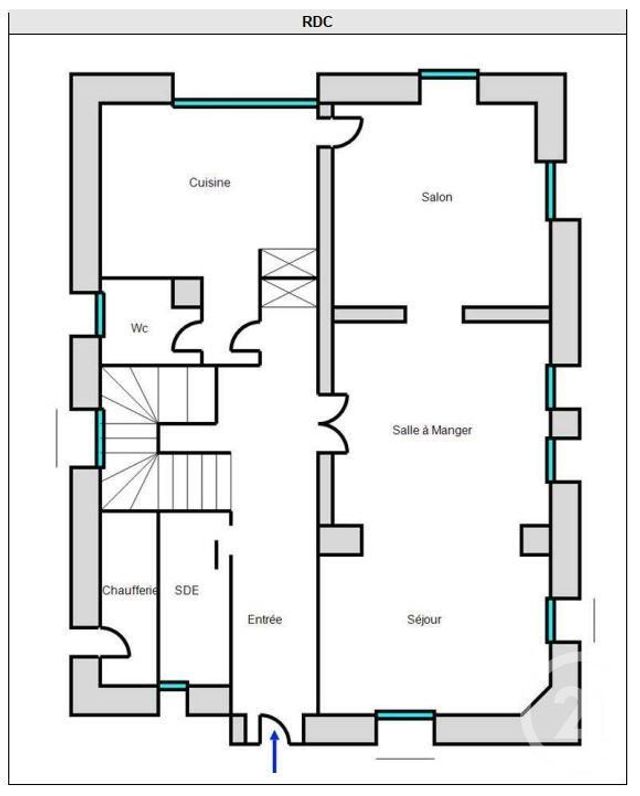 maison à louer - 7 pièces - 169.0 m2 - ROQUEBRUNE CAP MARTIN - 06 - PROVENCE-ALPES-COTE-D-AZUR - Century 21 Agence Molière