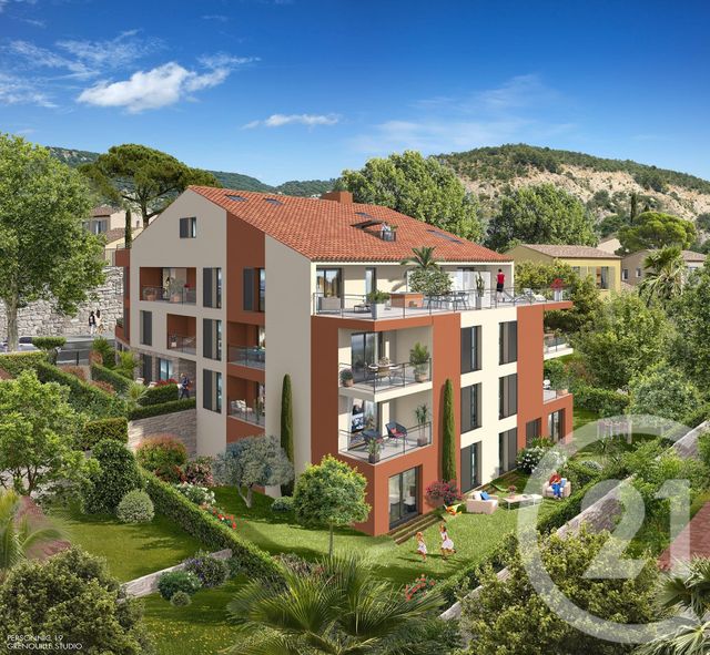 Appartement F3 à vendre - 3 pièces - 58.05 m2 - LA TURBIE - 06 - PROVENCE-ALPES-COTE-D-AZUR - Century 21 Agence Molière