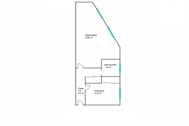 Appartement F2 à vendre - 2 pièces - 49.1 m2 - ROQUEBRUNE CAP MARTIN - 06 - PROVENCE-ALPES-COTE-D-AZUR - Century 21 Agence Molière